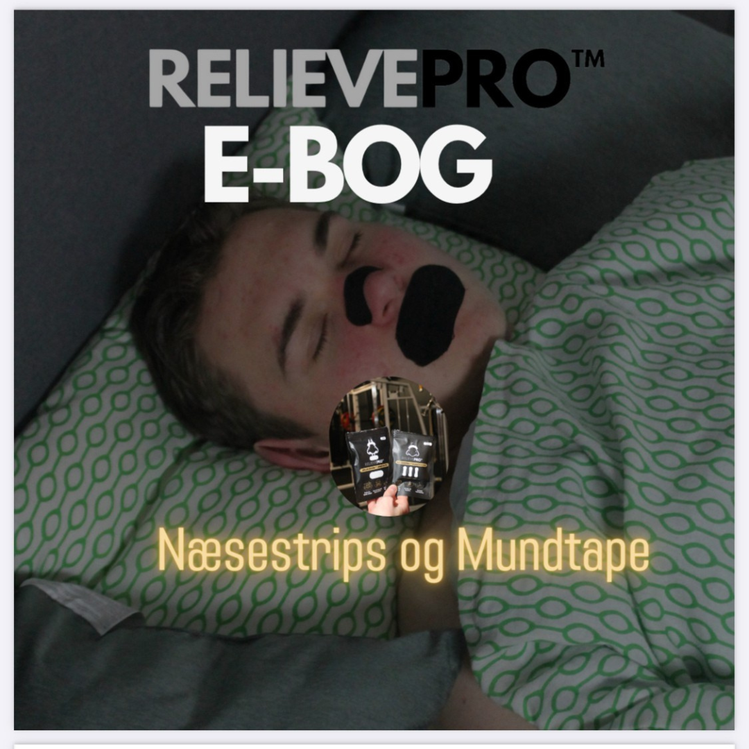Guide for RelievePro™ Næsestrips og Mundtape (NORMALT 100KR)