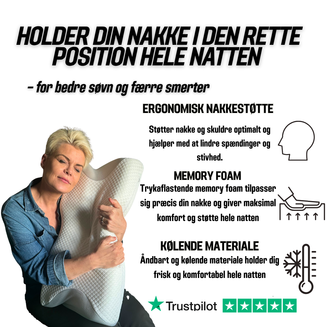 RelievePro™ Cervipillow - Ortopædisk pude
