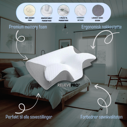 RelievePro™ Cervipillow - Ortopædisk pude